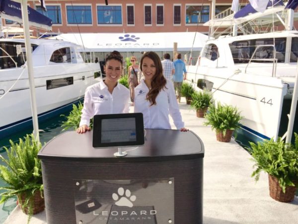 Lead generation at boat show