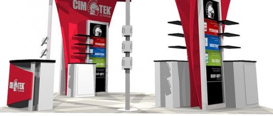 Trade show booth design