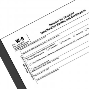 W9 Tax Form